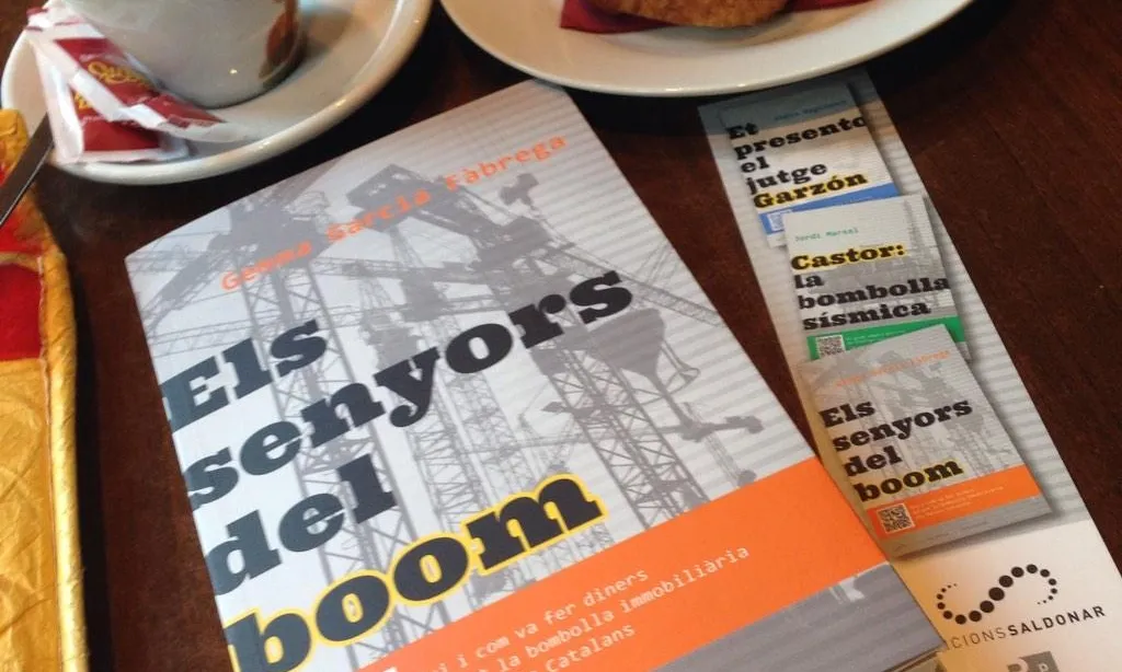 El llibre "Els senyors del boom". Foto: Grup Barnils