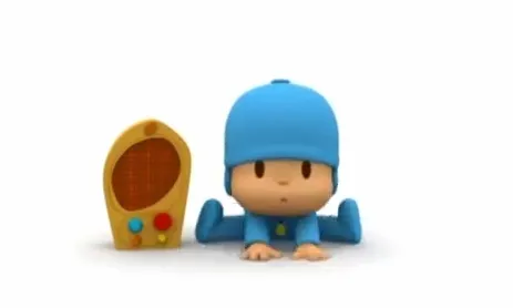 Pocoyo, un dels dibuixos animats analitzats