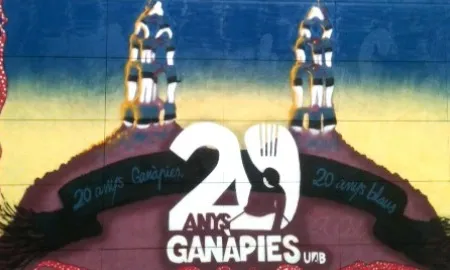 Mural commemoratiu de Ganàpies de la UAB (Font: Participació UAB)