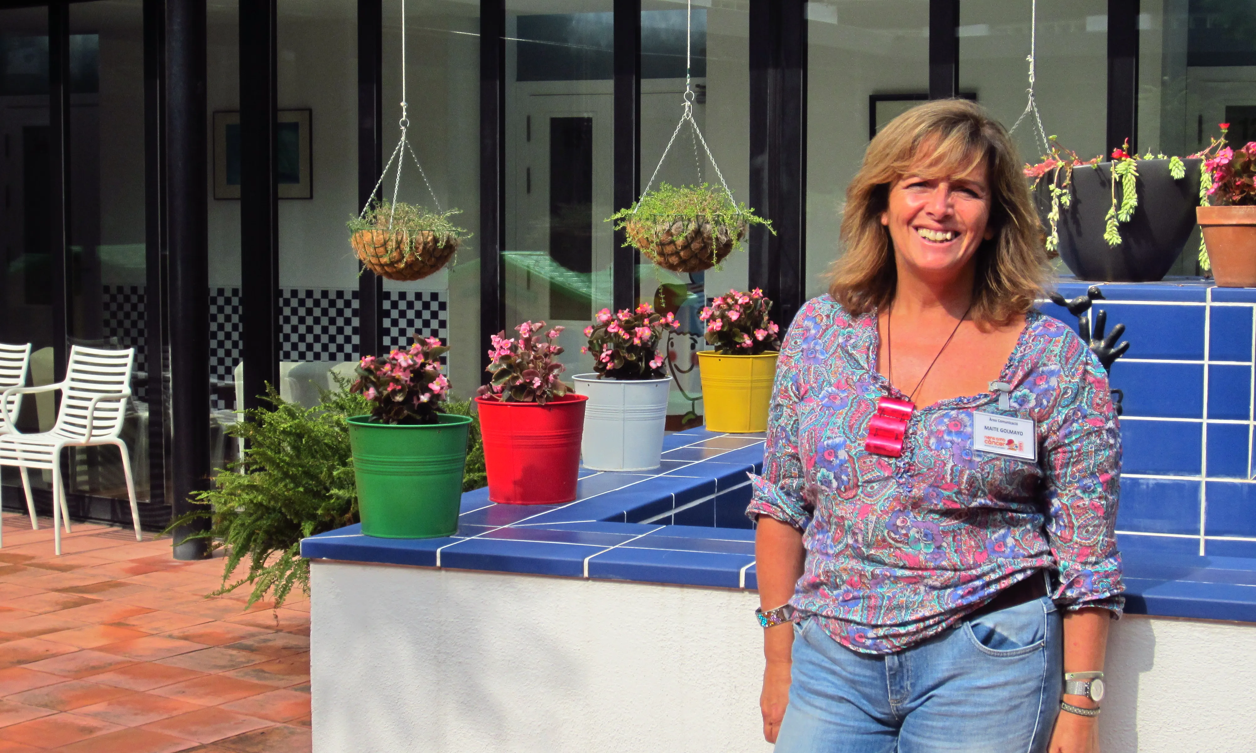 Maite Golmayo, responsable de comunicació de l'AFANOC (Font: Elena Albouy)