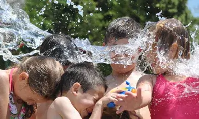 Infants en una activitat de lleure. Font: Fundesplai