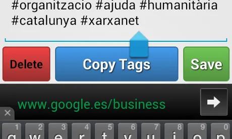 Amb Tagslike s'ha acabat haver d'escriure etiquetes! Copia i enganxa-les!