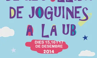 Cartell de la UB per sumar-se a la campanya de recollida de joguines de Creu Roja