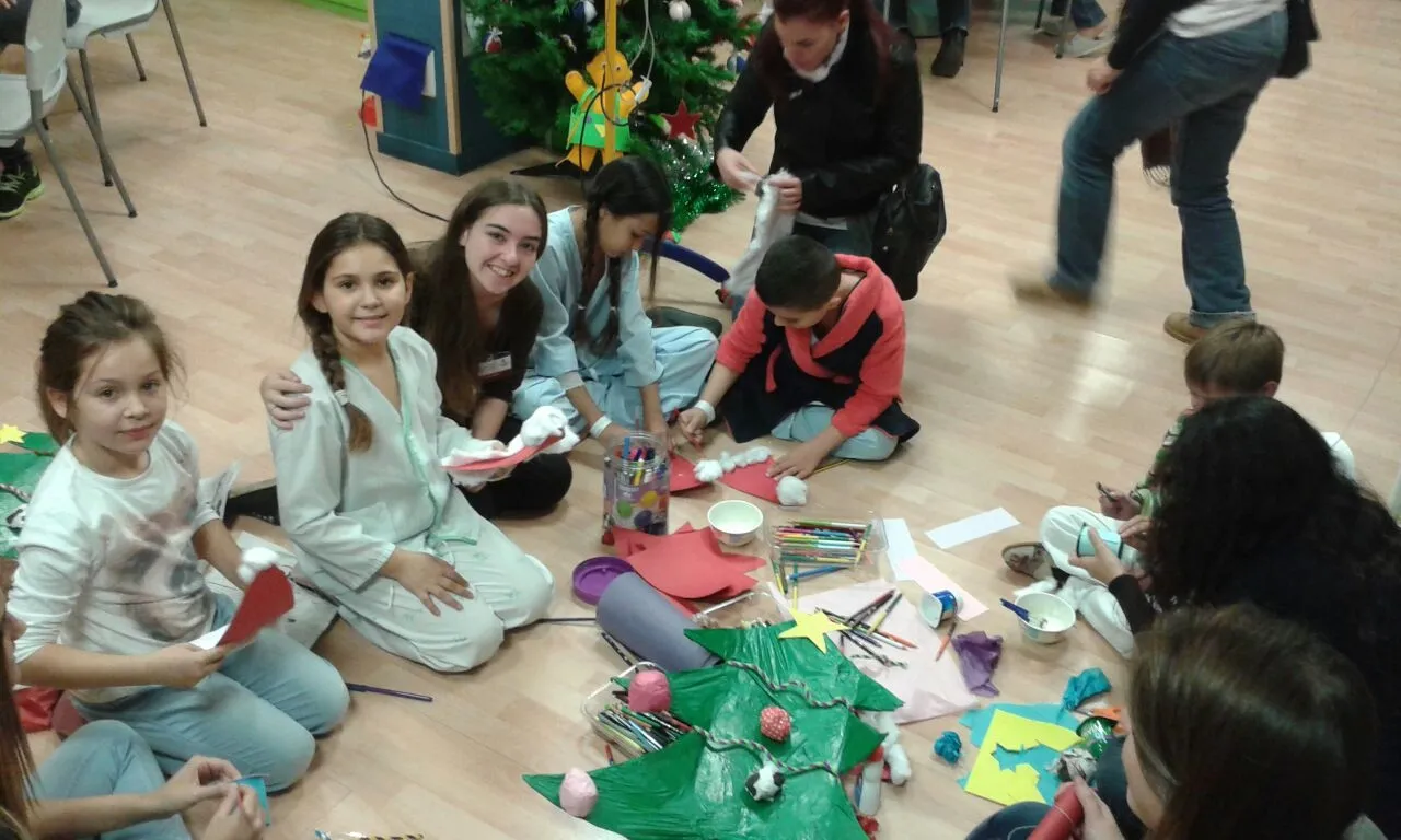 Taller de Nadal a la Vall d'Hebron 
