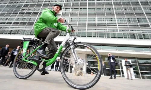 Bristol és una ciutat amiga de les bicicletes i les bicicletes elèctriques (imatgehttp://ec.europa.eu):