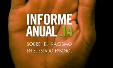 Part de la portada de l'informe 2014 de la Federació de SOS Racisme