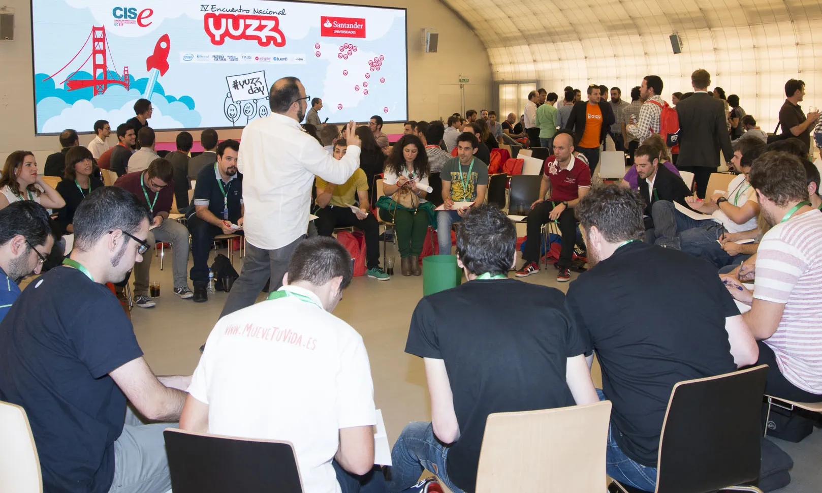 Trobada YUZZ. Imatge de la plana web del programa