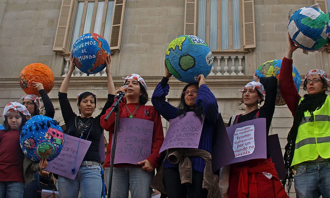 Manifestació Dia de la Dona, 2009 - Font: Mutari