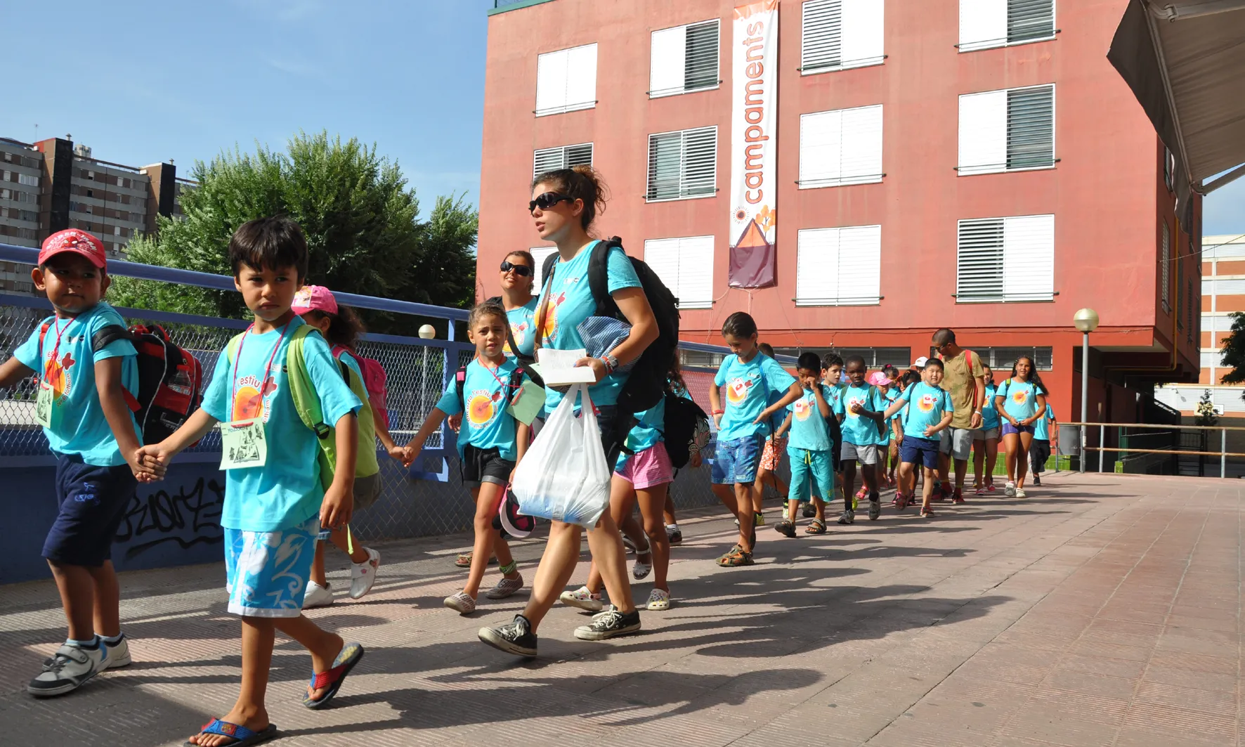 Casal d'agost al Club d'Esplai Bellvitge. Font: Club d'Esplai Bellvitge