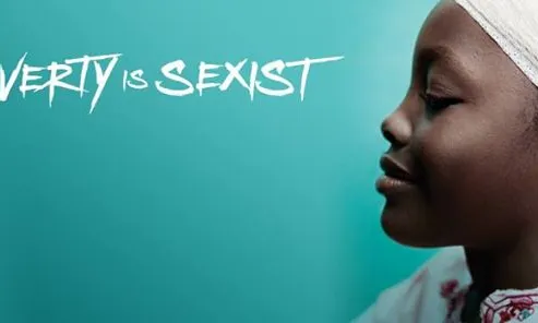 Imatge de la campanya "Poverty is sexist"