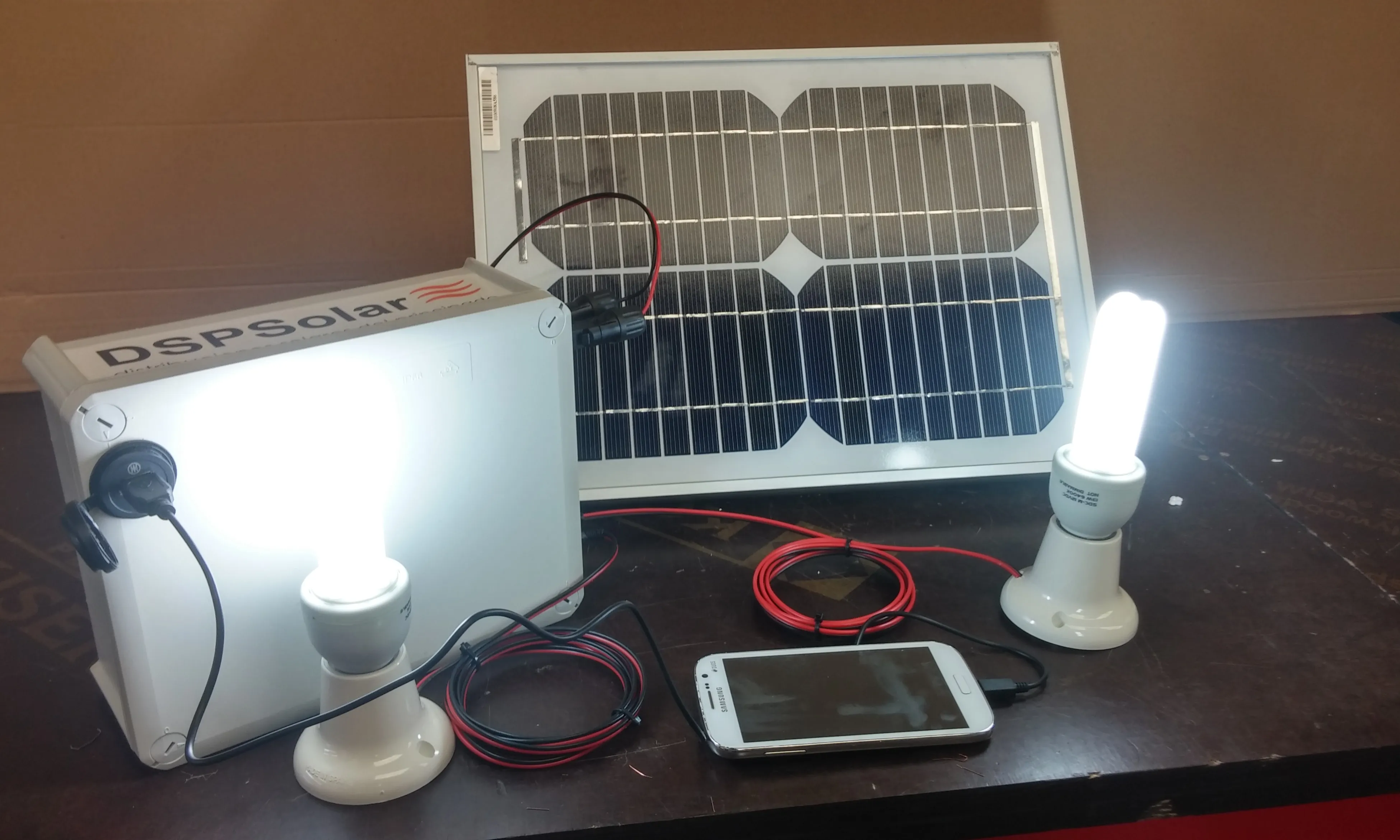 Lightbox Font: DSP Solar