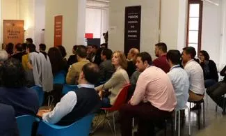 Presentació a l'impact Hub de Barcelona Font: Ashoka España