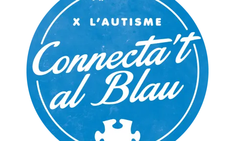 Logotip de la festa ciutadana Connecta't al Blau