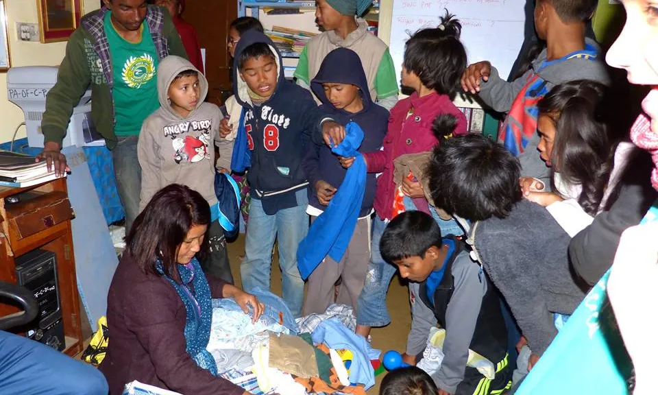 Infants participants al projecte Junkiri (Font: Kaliu Nepal)