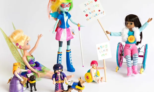La campanya Toy Like Me reivindica que les nines reflecteixin la diversitat. Foto: Toy Like Me