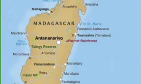 Madagascar és un estat i una illa de l'Oceà Índic davant la costa sud-oriental de l'Àfrica a l'altura de Moçambic (Font: Yamuna)