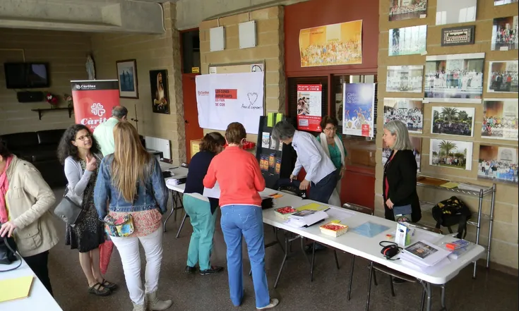 El curs d'iniciació al voluntariat tindrà lloc del 7 al 10 de juliol.   Font: Caritas