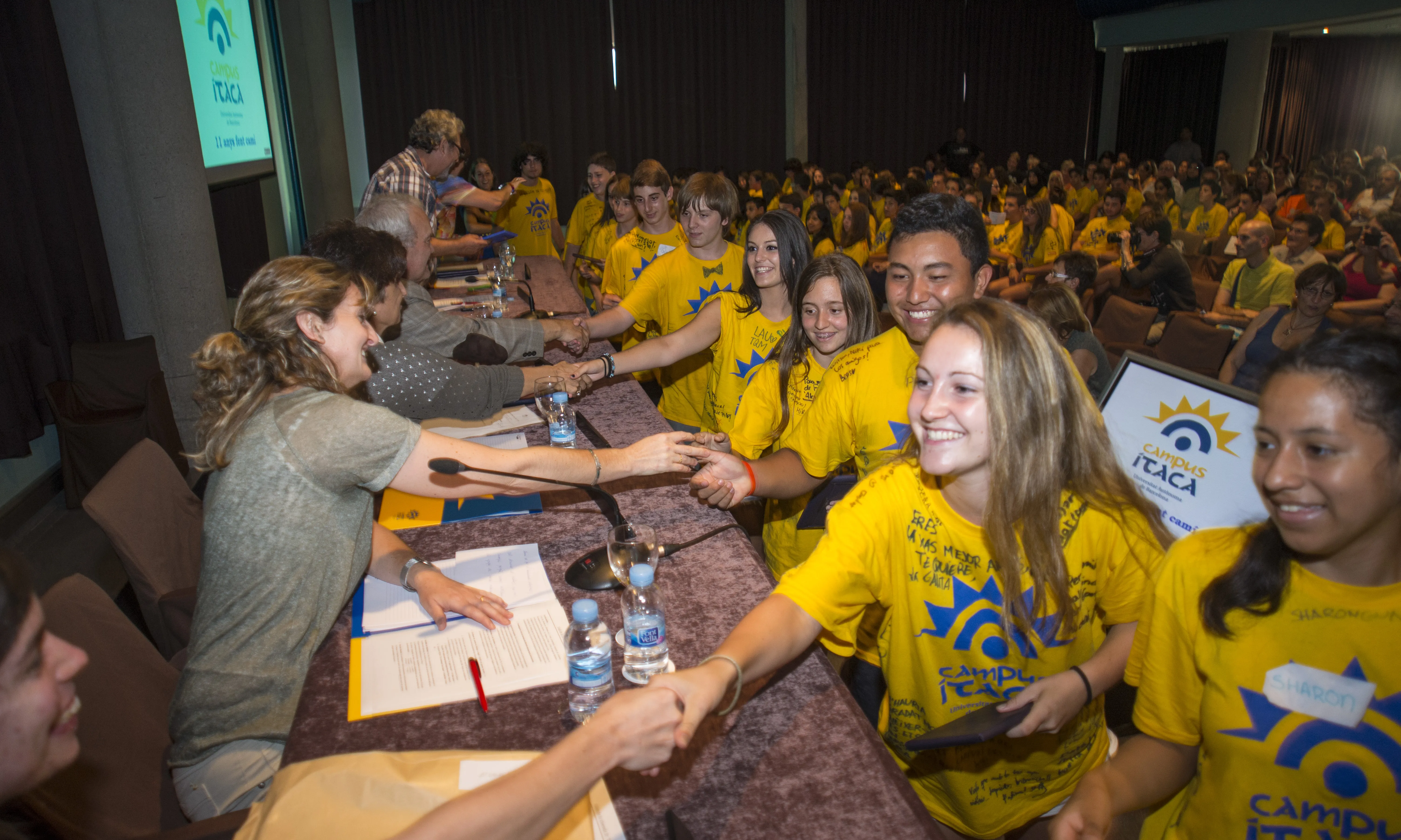 Acte de Cloenda del Campus a l'edició del 2014 (Font: UAB)