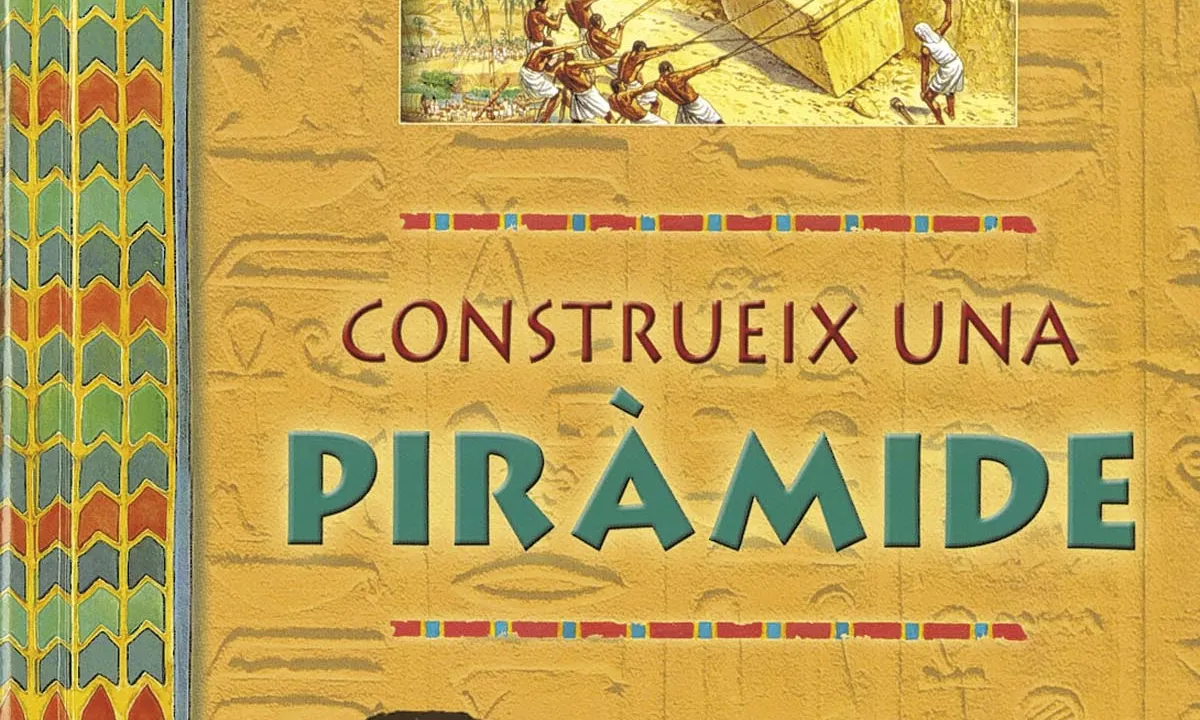 Aquest llibre conté la maqueta d'una piràmide amb instruccions per muntar-la