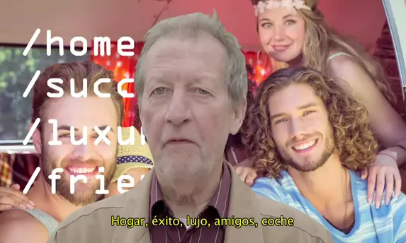 Fotograma del "vídeo viral més avorrit del món" d'Arrels Fundació