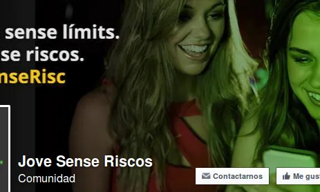 Imatge capçalera Facebook comuntitat Diversió sense limits - joves sense riscos