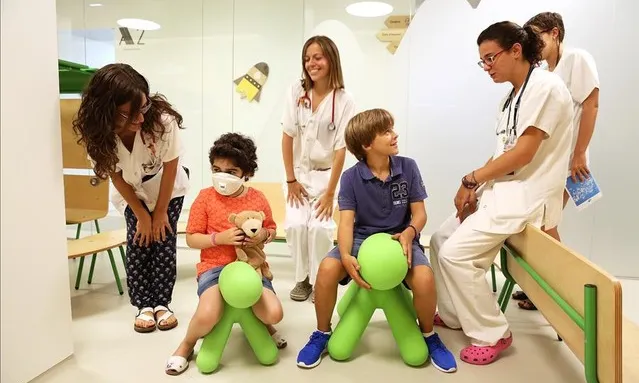Imatge infants al parc d'atencions. Font: elperiódico.com