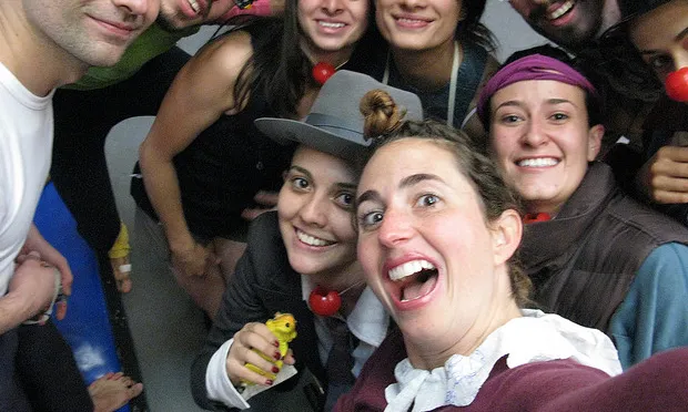 La figura del pallasso hospitalari.      Font: AFANOC