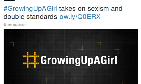 #GrowingUpAGirl evidencia el rols de gènere a Twitter