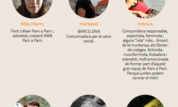 Les Xinxetes Taronges són l’equip de recerca d’alternatives (Font: Pam a Pam)