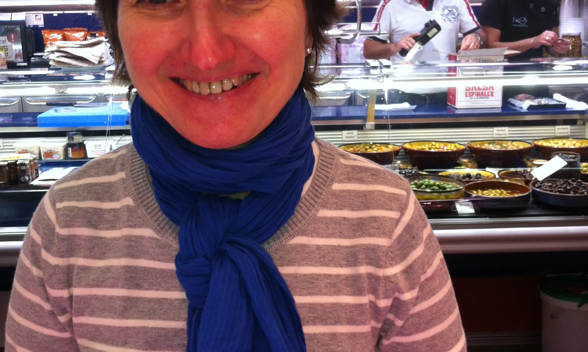 Cristina Sanmartí, gerent de l'Associació Unió de Comerciants del Mercat Central de Sabadell