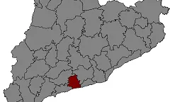 Comarca del Baix Penedès. Font: Wikimedia