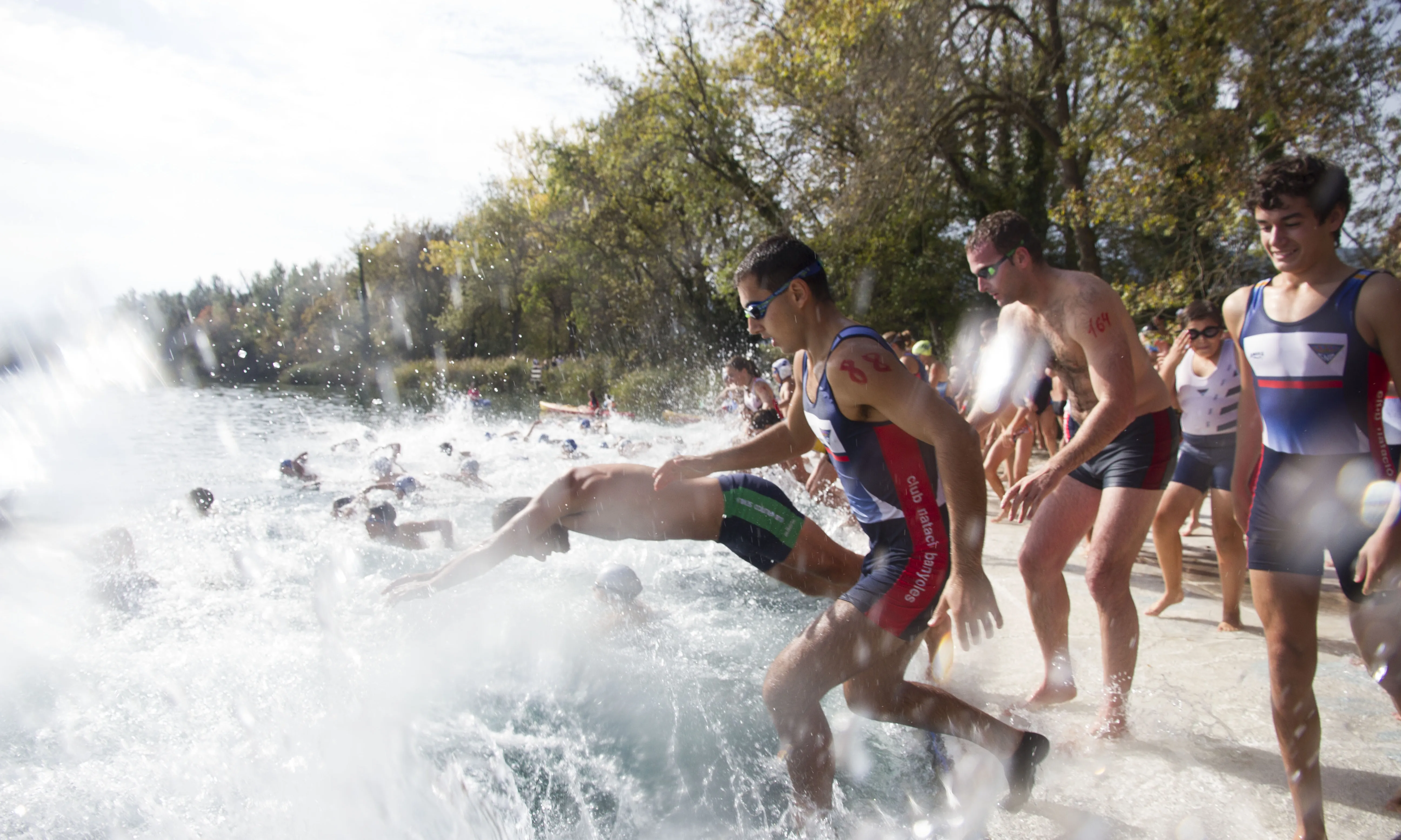 Un dels problemes ambientals dels esdeveniments esportius és la massificació (imatge:flickr/CNBanyoles)