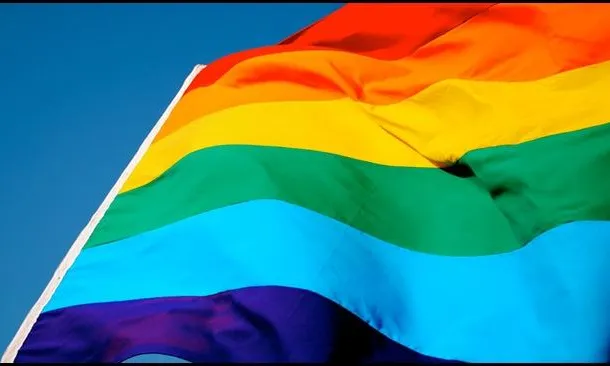 Imatge de la bandera representativa del col·lectiu LGBTI. Font: web burjassot.org