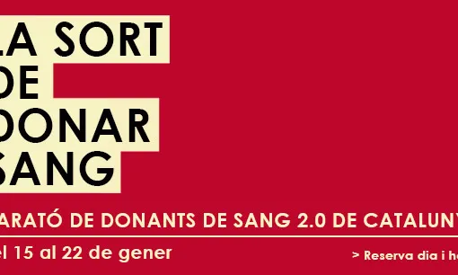 Marató de Donants - Font: Banc de Sang i teixits