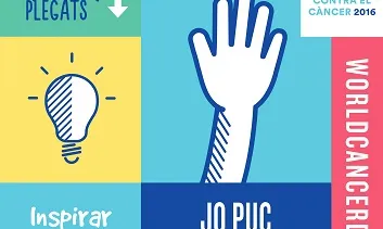 Cartell de la campanya per la prevenció del càncer de 2016, "Nosaltres podem, tu pots!"
