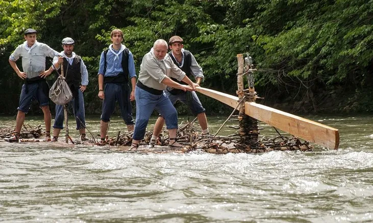 Els Raiers de la l’Associació Cultural dels Raiers de la Noguera Pallaresa