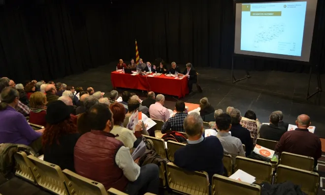 41 ateneus, casals, casinos i /orfeons van participar a l'assemblea celebrada a la seu de la Fundació La Passió d'Esparreguera (foto: FAC).