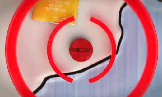 Fotograma del vídeo que explica aquest sistema