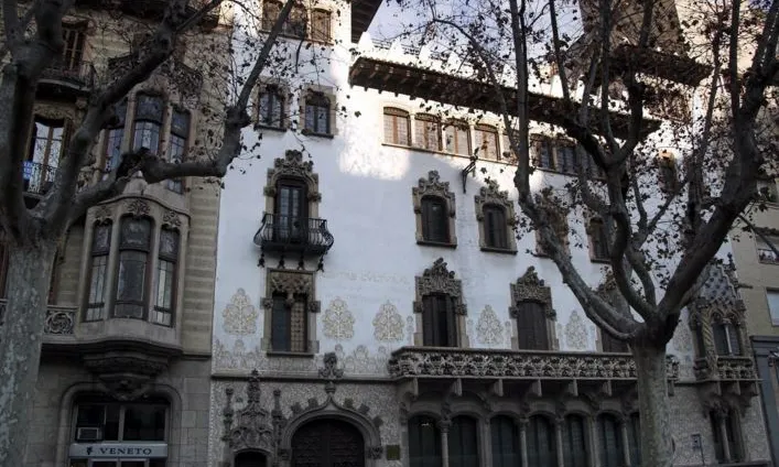 El Palau Macaya de Barcelona.