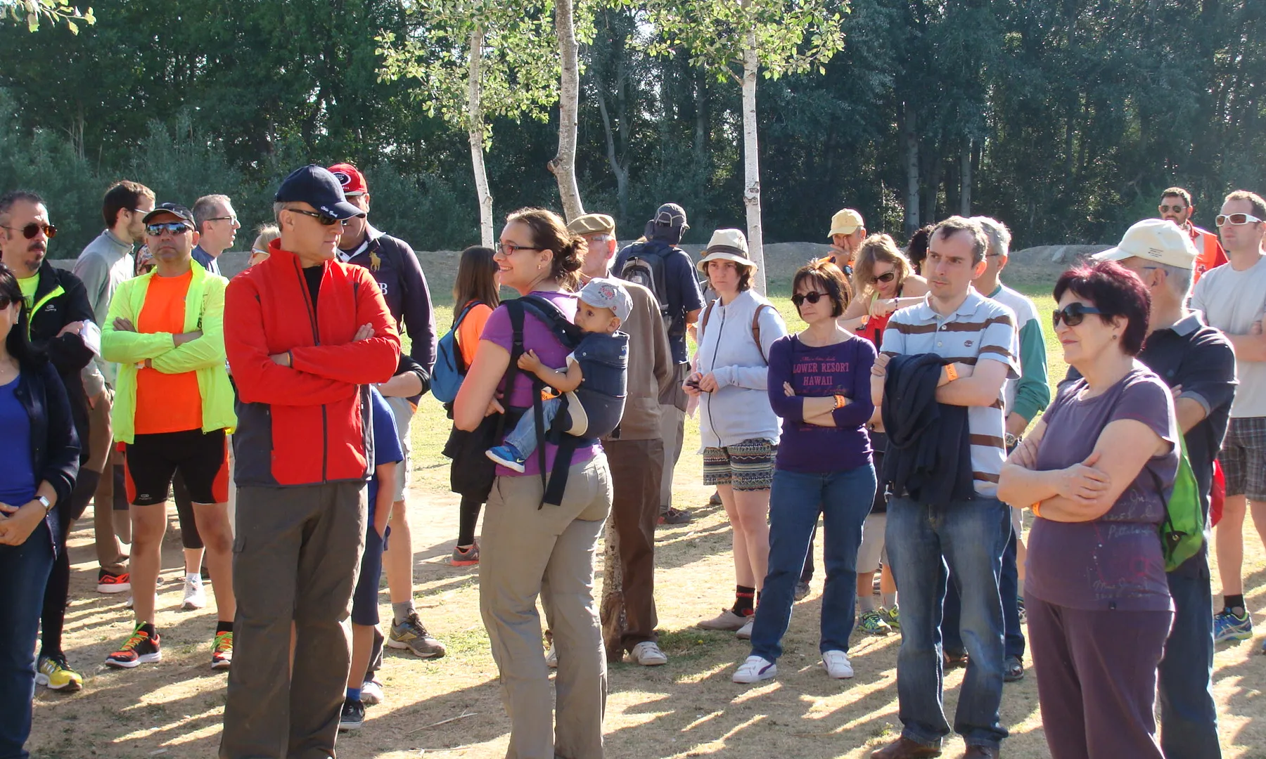 Imatge de la caminada popular de l'any passat (Font: voluntaris.cat)