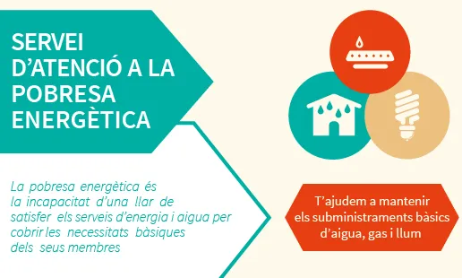Aquest servei s’ha impulsat en el marc de la Llei 24/2015 de mesures urgents per a afrontar l’emergència en l’àmbit de l’habitatge i la pobresa energètica, aprovada l’estiu passat.