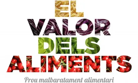 imatge de la campanya contra el malbaratament alimentari "El valor dels aliments" de l'ANG (imatge; naturalistes.org)
