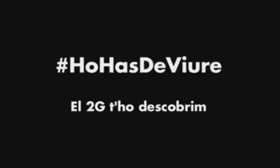 Hashtag #HoHasDeViure de la campanya dels Camps de Solidaritat 2015 de Setem. Font: Setem Catalunya