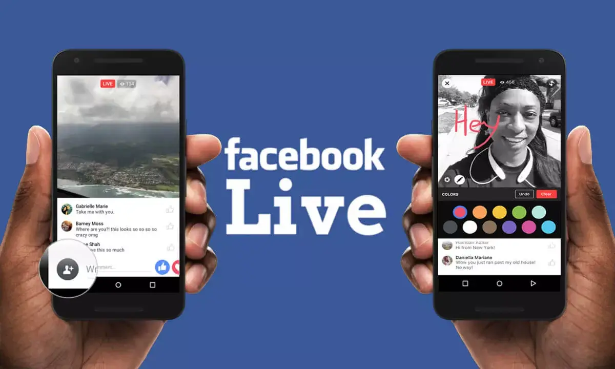 Feu una bona realització dels vostres esdeveniments per Facebook Live!