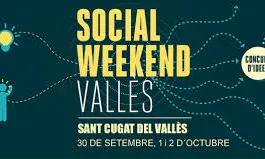 Cartell Social Weekend Vallès. Font innovaciosocialvalles.cat