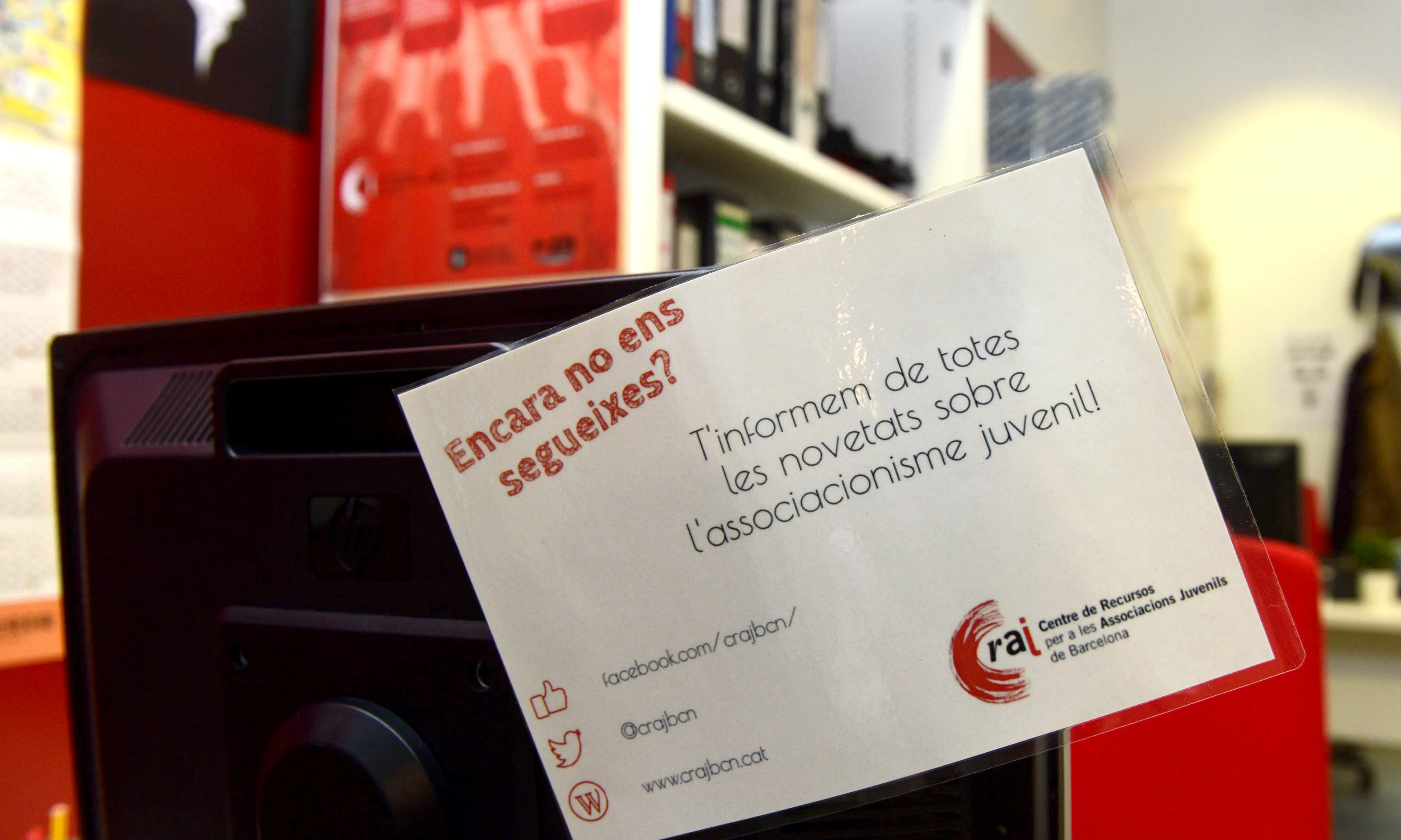 Les entitats juvenils poden assessorar-se al CRAJ