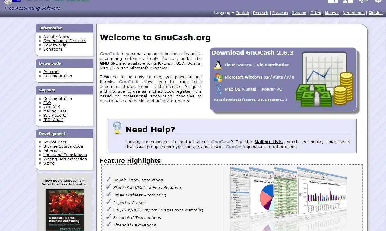 GNUCash és un programa molt més complet per gestionar la comptabilitat de l'entitat. 