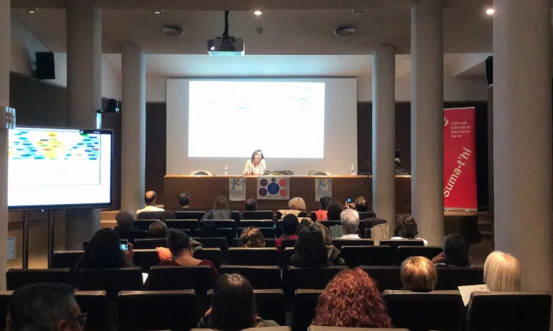 III Jornada de voluntariat i salut a Girona celebrada l'any 2015