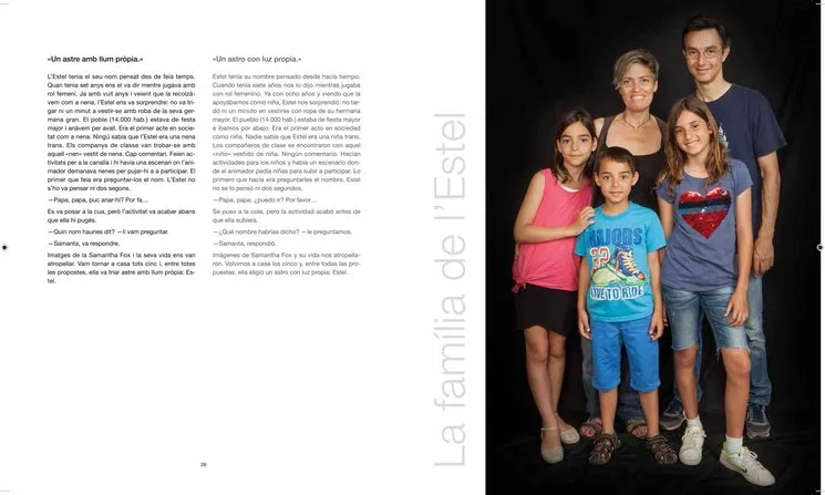 El llibre inclouria vincles familiars (font: Mar C. Llop).