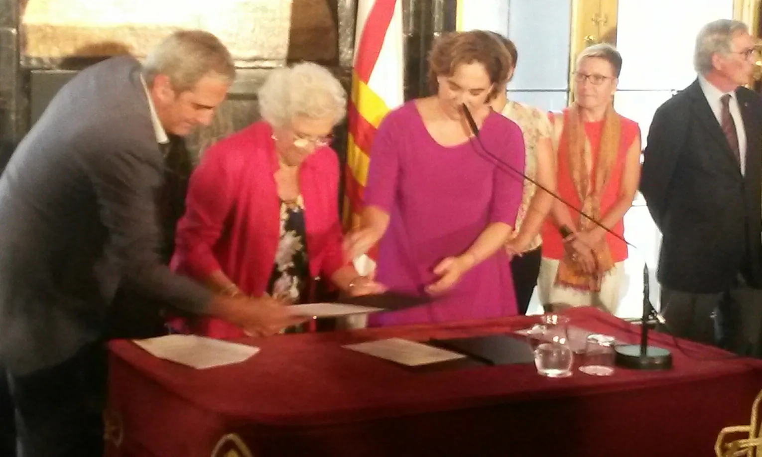 Maria Assumpciò Vilà, síndica. Font: sindicadegreugesbcn.cat  